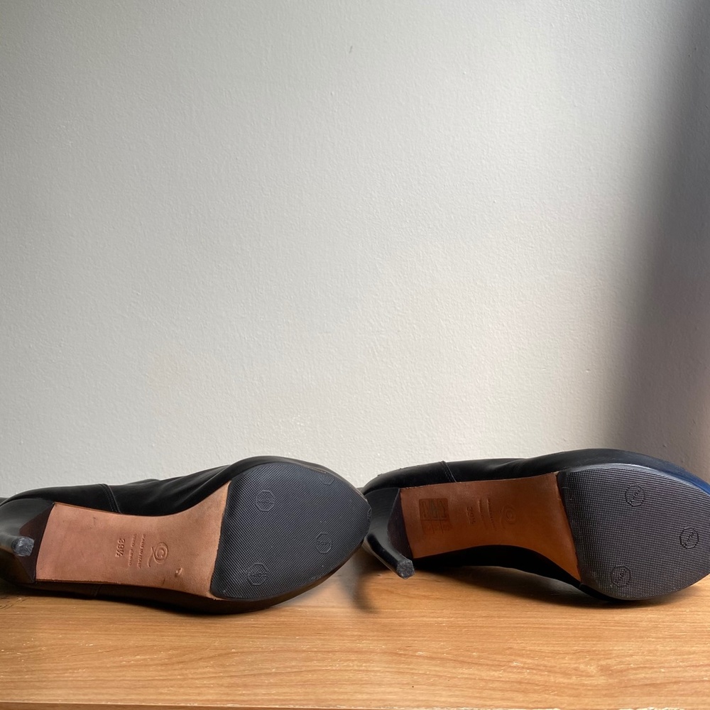 Alexander McQueen Open Toe Ankle High Heel Boots Size 39.5 - Picture 14 of 16